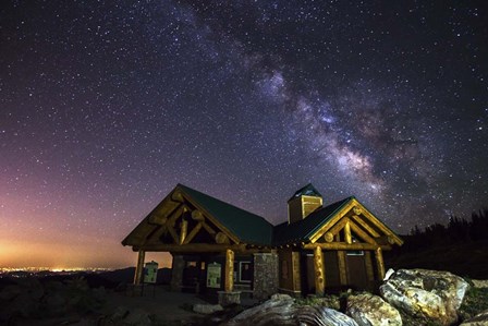 Mount Evans Visitor Cabin by Darren White Photography art print