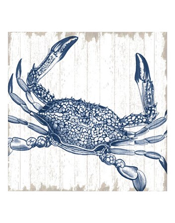 Seaside Crab by Sparx Studio art print