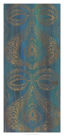 Blue Arabesque I by Chariklia Zarris art print