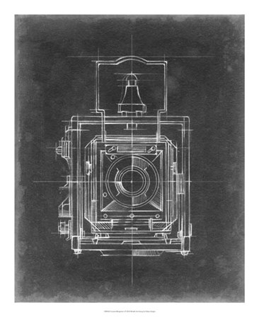 Camera Blueprints I by Ethan Harper art print