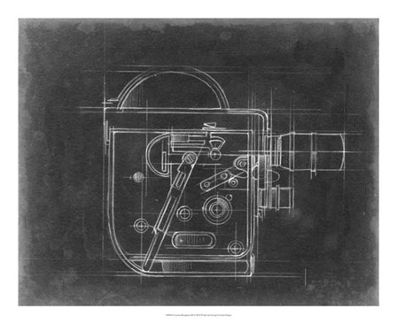 Camera Blueprints III by Ethan Harper art print