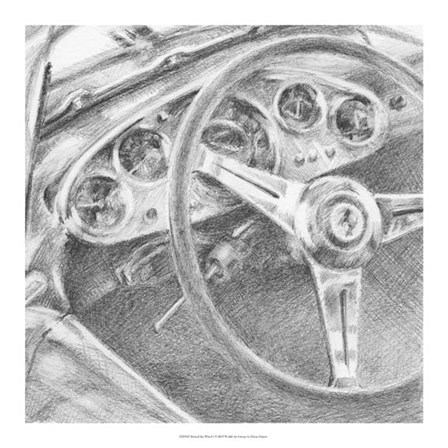 Behind the Wheel I by Ethan Harper art print