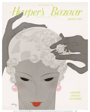 Harper&#39;s Bazaar March 1932 art print