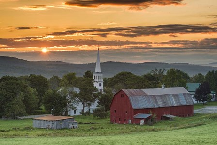 A Farm and A Prayer by Michael Blanchette Photography art print