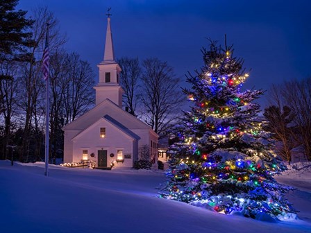 New England Christmas by Michael Blanchette Photography art print