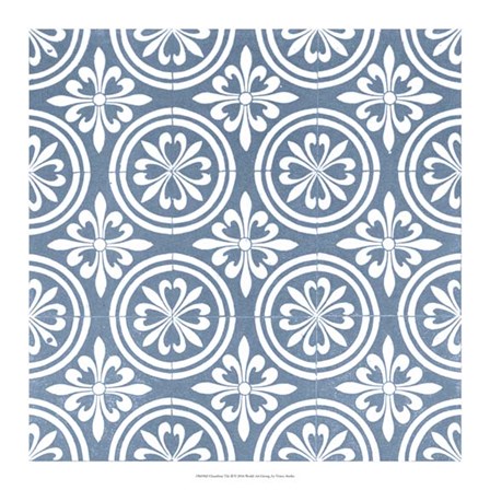 Chambray Tile II by Vision Studio art print