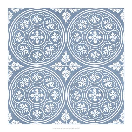 Chambray Tile V by Vision Studio art print