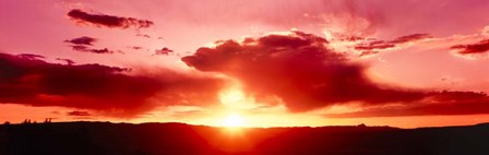 Red Sunset, Arches National Park, Utah by Panoramic Images art print