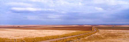 Endless Wheat Fields, Montana by Panoramic Images art print
