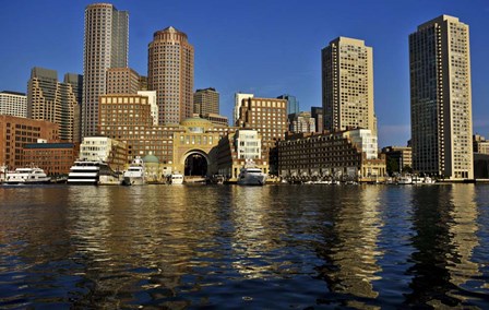 Rowe&#39;s Wharf, Boston, MA by Panoramic Images art print