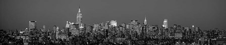 Manhattan Skyline by Richard Berenholtz art print