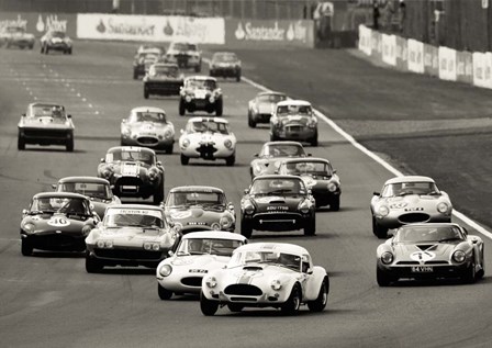 Silverstone Classic Race by Gasoline Images art print