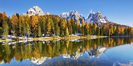 Lago Antorno and Misurina, Dolomites, Italy by Frank Krahmer art print