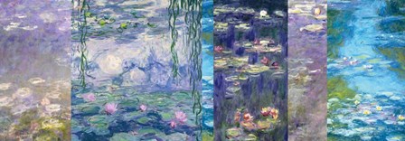 Waterlilies I by Claude Monet art print