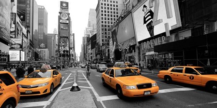 Times Square, Manhattan by Vadim Ratsenskiy art print
