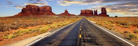 Road to Monument Valley, Arizona by Vadim Ratsenskiy art print