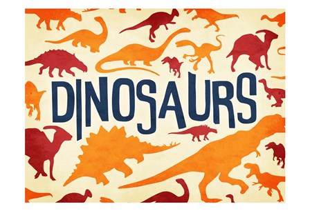 Dinosaurs Three by Jace Grey art print