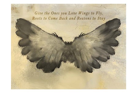 In Flight Quote by Kimberly Allen art print