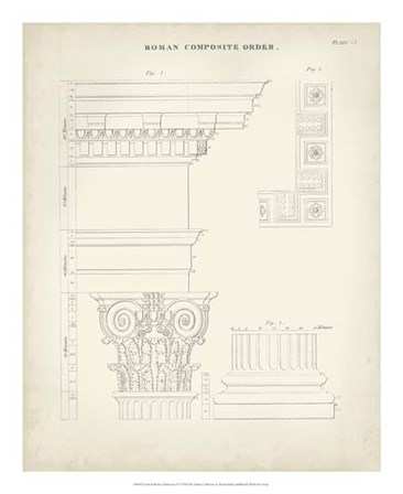 Greek &amp; Roman Architecture IV by Thomas Kelly art print
