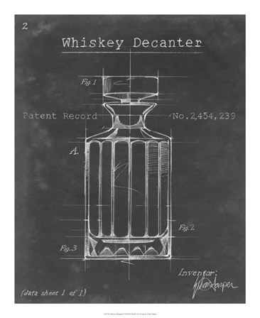 Barware Blueprint VII by Ethan Harper art print