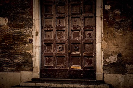 Brown Door by Dan Ballard art print
