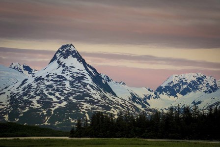 Snowy Mountains by Dan Ballard art print