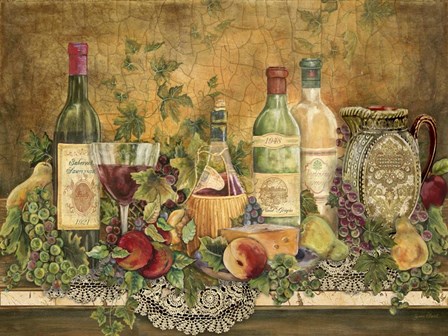 Grapes Of Tuscany by Jean Plout art print