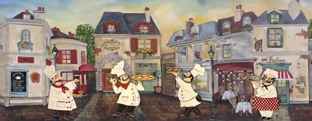 Italian Chefs I by Jean Plout art print