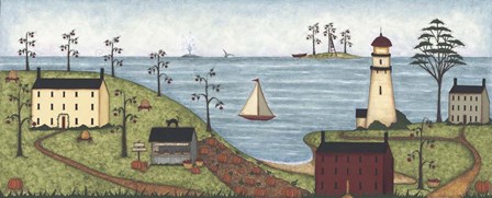 Little Lighthouse by Robin Betterley art print