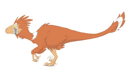 Deinonychus by Alice Turner/Stocktrek Images art print