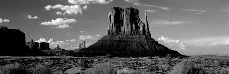 The Mittens, Monument Valley Tribal Park, Utah by Panoramic Images art print