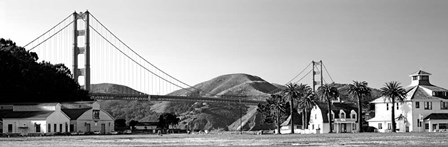 Golden Gate Bridge, Crissy Field, San Francisco, California by Panoramic Images art print