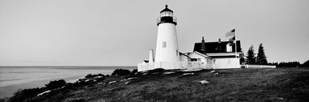 Pemaquid Point Lighthouse, Bristol, Lincoln County, Maine by Panoramic Images art print