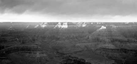 Rock formations on a landscape, Hopi Point, Grand Canyon National Park, Arizona by Panoramic Images art print