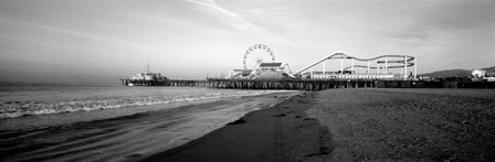 Santa Monica Pier, California by Panoramic Images art print