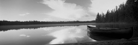 Leigh Lake, Grand Teton Park, Wyoming by Panoramic Images art print