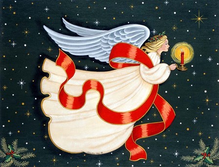 Christmas Angel by Sheila Lee art print