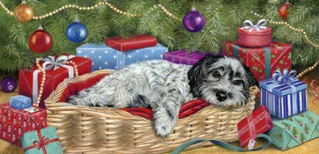 The Night Before Christmas by Janet Pidoux art print