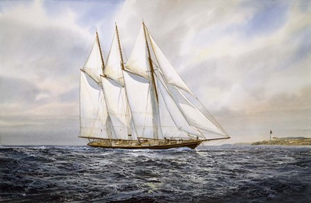 Schooner  &quot;Atlantic&quot; by Jack Wemp art print