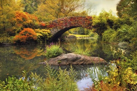 Gapstow Bridge Serenity by Jessica Jenney art print
