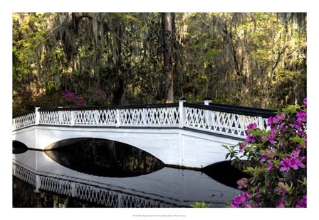 White Bridge Reflections by Danny Head art print