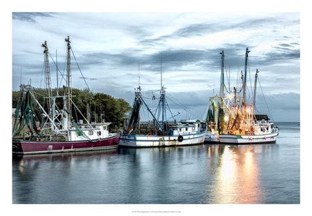 The Shrimping Fleet by Danny Head art print