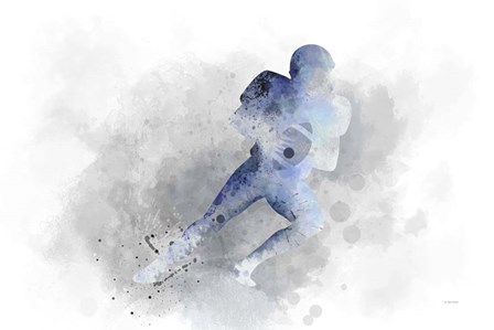 American Footballer 1 by Marlene Watson art print