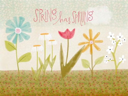 Spring Has Sprung by Katie Doucette art print
