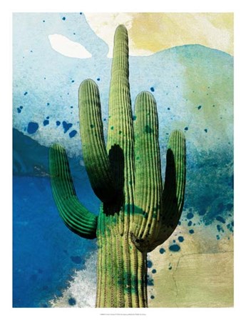 Cactus Abstract by Sisa Jasper art print