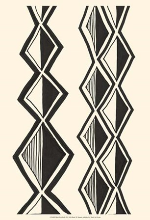 Mud Cloth Study II by Renee Stramel art print