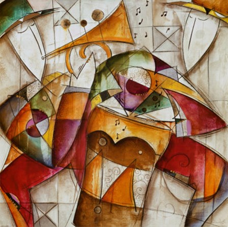 Jam Session I / Full Bleed by Eric Waugh art print