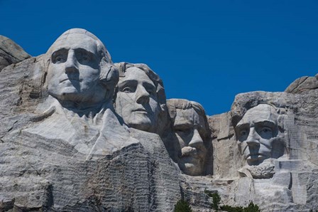 Blue Skies over Mount Rushmore, South Dakota by Michael Runkel / DanitaDelimont art print