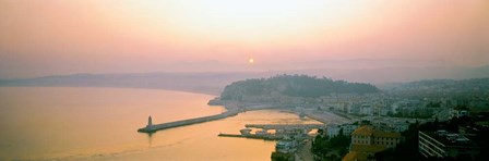 Sunset Cote d&#39;Azur Nice France by Panoramic Images art print