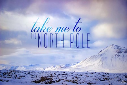 The North Pole by Kimberly Glover art print